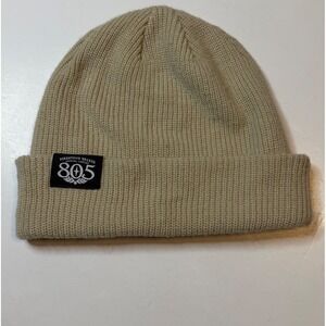 Firestone Walker 805 Beanie Hat Tan Khaki Knit Cuffed skully